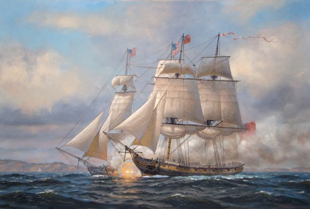 War of 1812 The USS Enterprise vs HMS Boxer 1