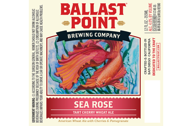 Ballast Point Sea Rose Wheat Ale