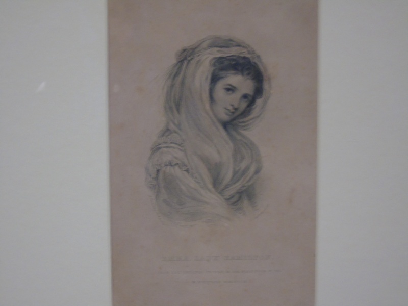Print of a picture of Lady Emma Hamilton.