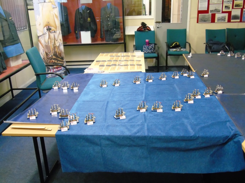 The British fleet.