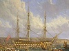 300px HMS Bellerophon and Napoleon cropped