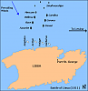 Battle of Lissa 1811 Map