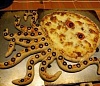 Octopus Pizza, anyone?  food art food networktrisha