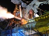 Pirate with Cannon Explosion
