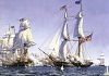 War of 1812 - Battle of Lake Erie 
The Niagara sails before the entangled H.M.S. Detroit and H.M.S. Queen Charlotte (1807)