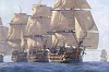 Victory, Temeraire, Neptune, at Trafalgar.