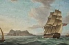 1820s   Thomas Whitcombe   RN THird rate arr iving at Gibraltar