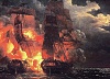 HMS Amelia vs. French frigate Arthuse off the shores of Guinea, 7 February 1813